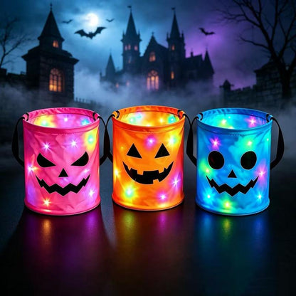 Light-Up Trick-or-Treat Bags